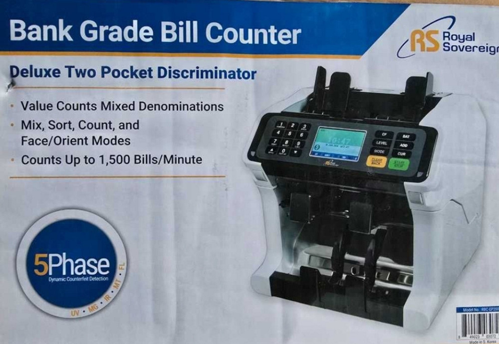 Новий лічильник банкнот Royal Sovereign RBC-EP2000 Харків - фото 2