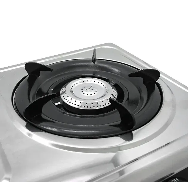 Газовий таганок Domotec MS-6606 2кф нерж Одеса - фото 2