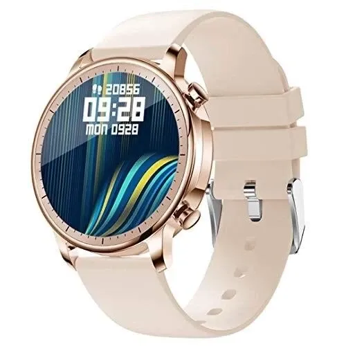 Смарт годинник Colmi V23 PRO Gold з тонометром, термометром і пульсометром, жіночий розумний годинник IP67 золотий Київ - фото 4