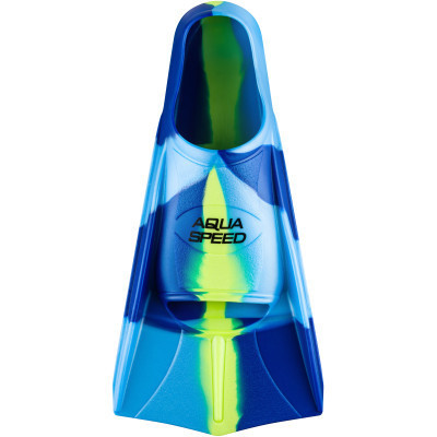 Ласти Aqua Speed Training Fins 137-82 7942 синій, блакитний, жовтий 37-38 (5908217679420) Вінниця - фото 2