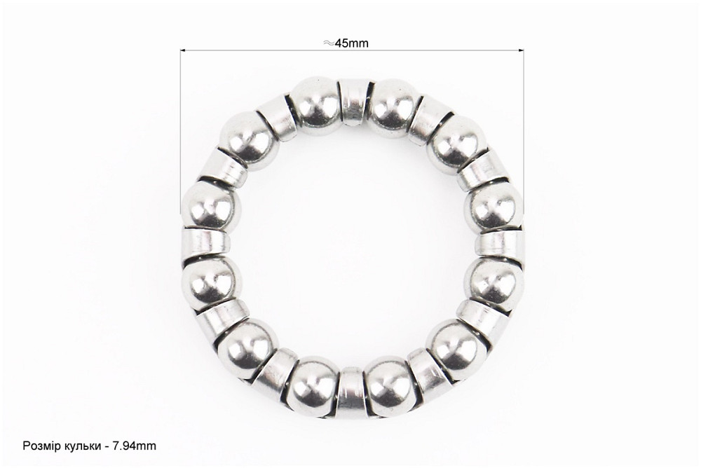 Підшипник каретки 5/16" (Ø7,94) х 12) кульок (American Type) Київ - фото 2