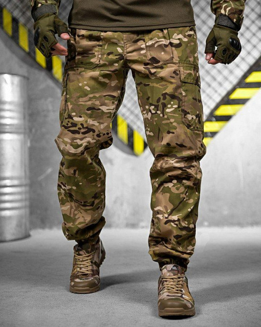 Летние тактические штаны джогеры карго мультикам ДЛ7170 Одесса - изображение 1