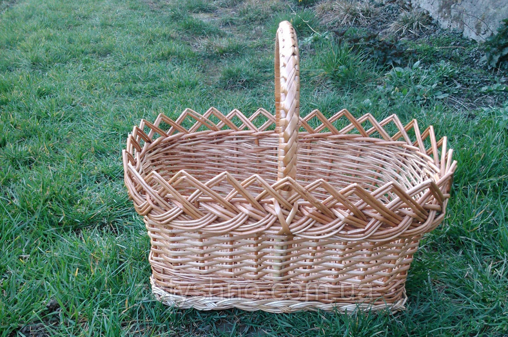 Кошик прямокутний плетений Київ - фото 2