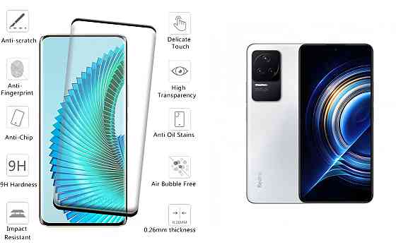 Защитное стекло HyperGlass Pro для Xiaomi Redmi K50 – максимальная чувствительность и защита Киев
