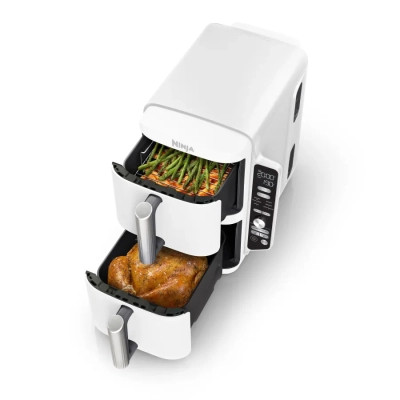 Мультипечь Ninja Double Stack XL 2-Level Air Fryer 9,5 л (SL400EUWH) Винница - изображение 5