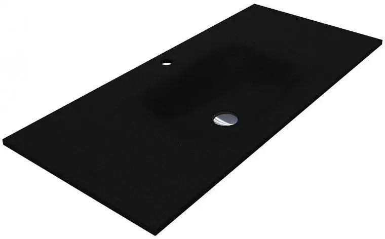 Раковина  Miraggio Jesel 1000 100x45 Czarny Mat Киев - изображение 1