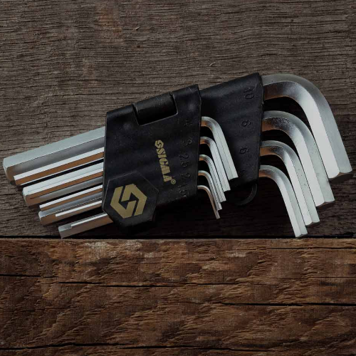 Набір ключів шестигранних d1,5-10мм короткі CrV 9шт SIGMA Житомир - изображение 5