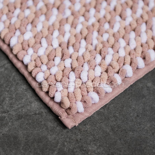 Килимок для ванної 55*80 см Мелоді бежевий Даріана Житомир - фото 3