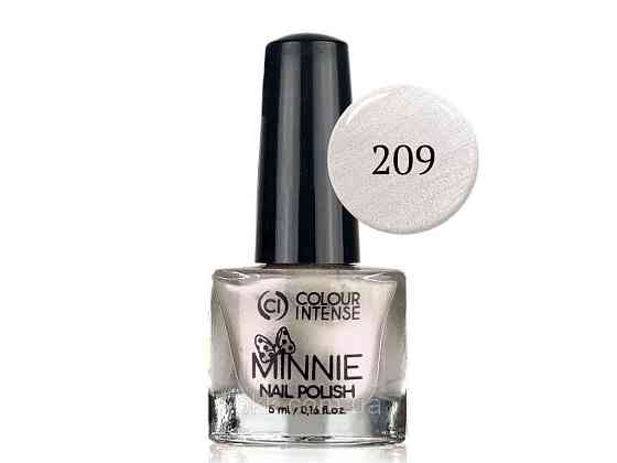 Лак для нігтів 5мл Мini 209 перламутр френч натуральний ТМ Colour INTENSE Solmir Київ