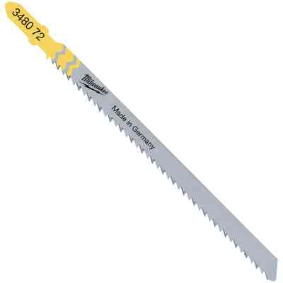 Полотно Milwaukee для лобзика T101BR, 105 мм/ шаг зуба 2,5 мм, 5шт, обратный рез (4932348072) Винница