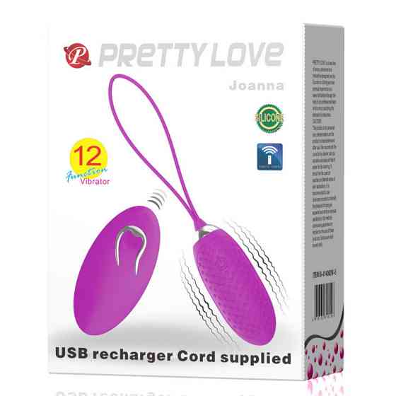 Віброяйце - Pretty Love Joannna Vibrating Egg Purple Sex Aura Київ