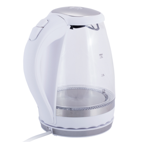 Електрочайник 1,5л з синім LED-підсвічуванням 1701A KAMILLE Житомир - изображение 5