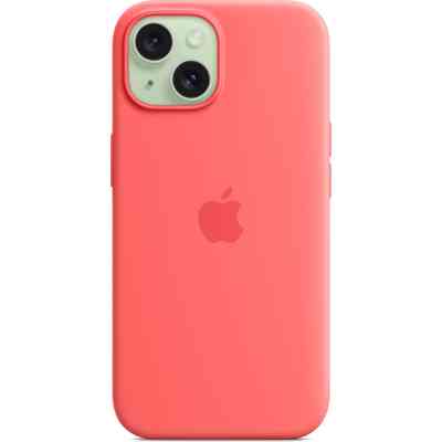 Чехол для мобильного телефона Apple iPhone 15 Silicone Case with MagSafe Guava (MT0V3ZM/A) Винница