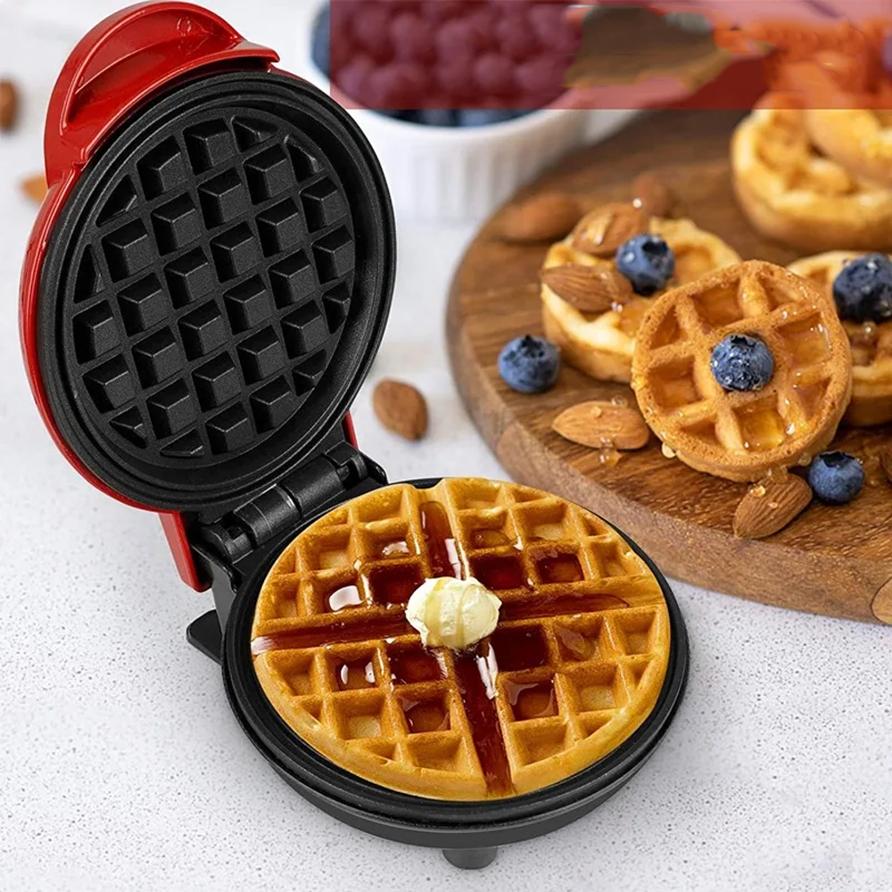 Электрическая вафельница 350Вт с антипригарным покрытием WQ-H603 SBR Киев - изображение 2