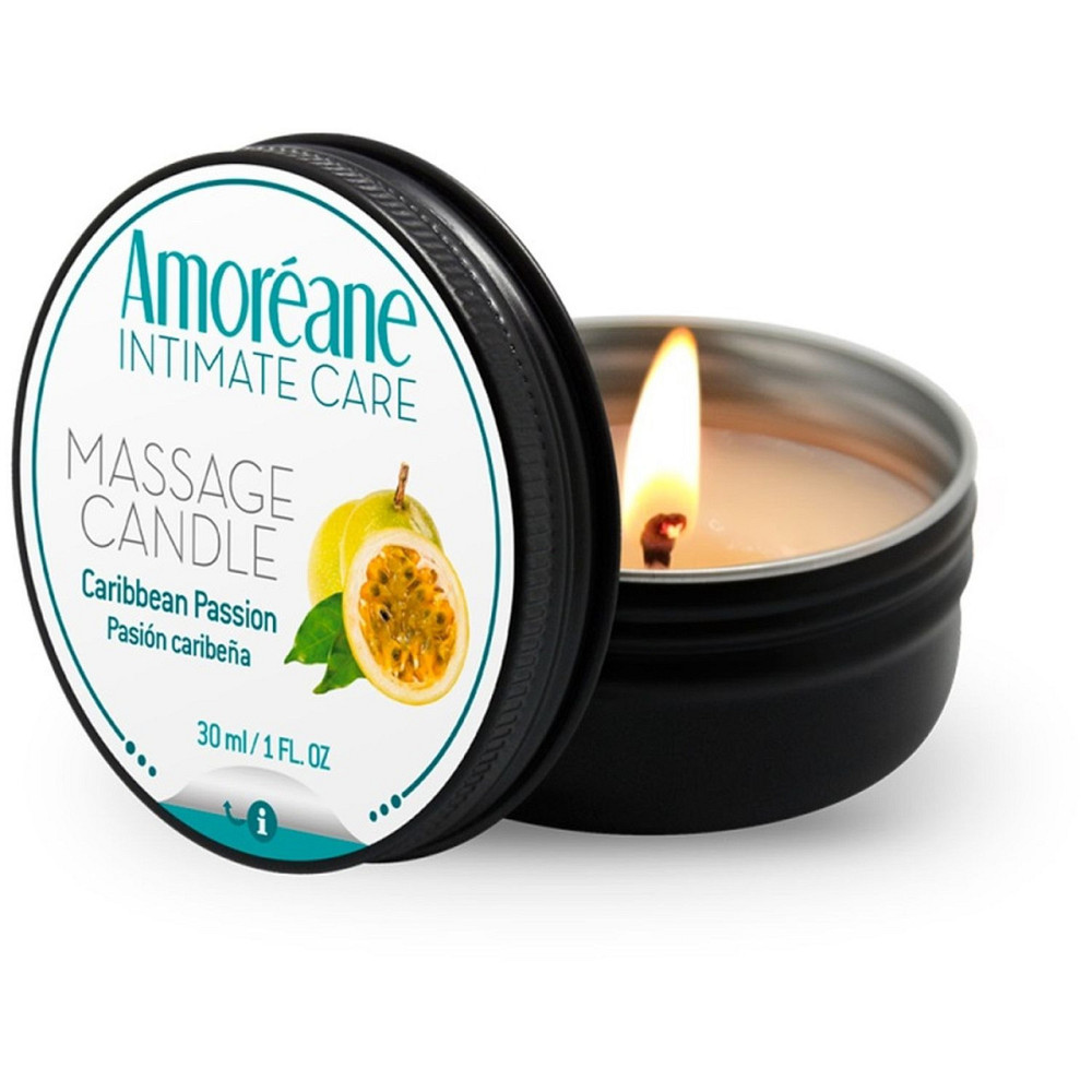 Масажна свічка Amoreane Candle Карибська пристрасть, 30 мл Sex Aura Київ - фото 1