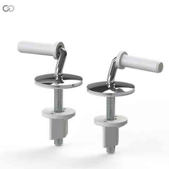 Кріплення для туалетного сидіння SoloPlast СУ-1М 10.3 метал Харків