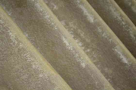 Комплект штор на люверсах VR-Textil Жаккард Sultan XO № 1284ш Золотистый 150х250 см 2 шт (37-0092) Киев