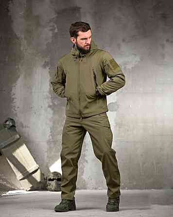 Тактичний костюм софтшел softshell олива ВТ7949 Київ
