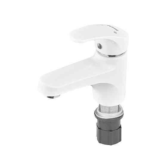 Змішувач для умивальника Plamix Fidel-001 White з підводом (PM0659) Харків