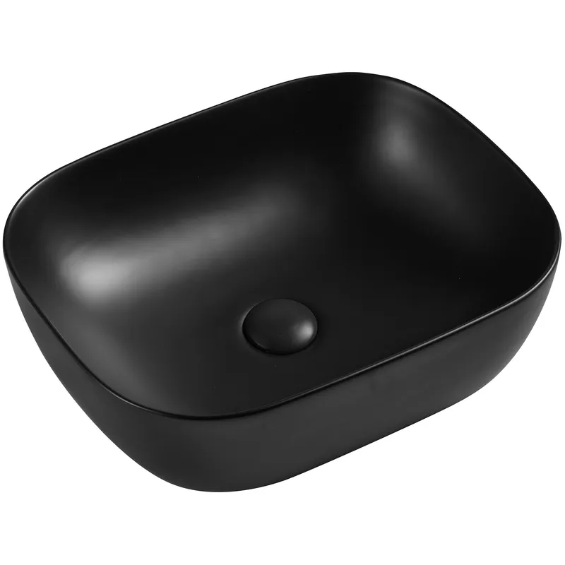 Умивальник накладний керамічний Mixxus Premium Diverse-0101 Black 490x395x150mm   ( MP6485 ) 36523 Харків - фото 1