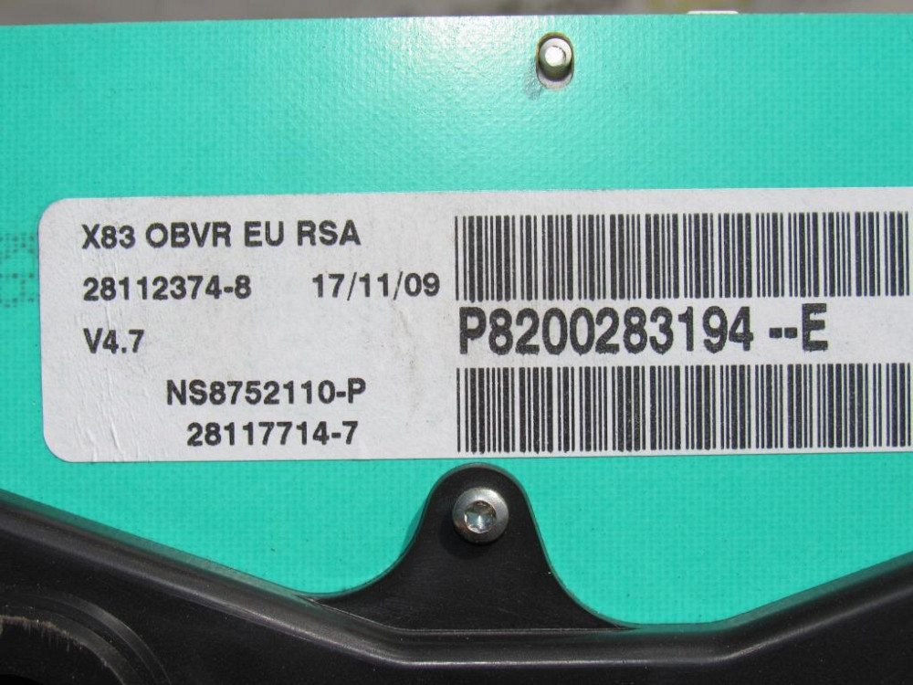 Панель приладів (спідометр) Renault Trafic 2007-2013 (8200283194) Ковель - фото 3