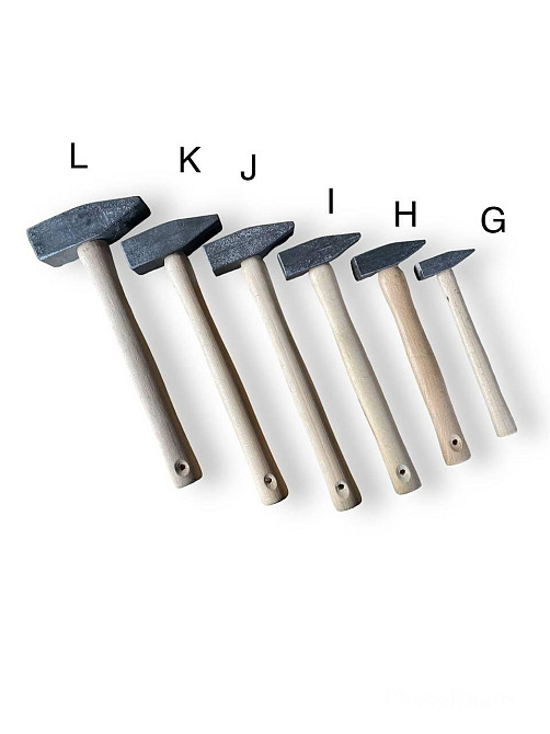 Молоток (J) квадратний бойок, 45 сталь, порошкова фарба Харків - фото 1