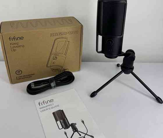 Мікрофон Fifine K669PRO1, Hyper X A8 A6. Київ