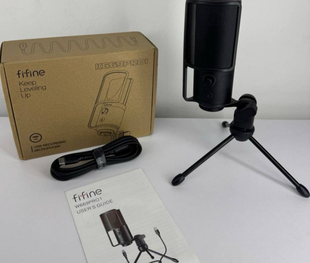 Микрофон Fifine K669PRO1, Hyper X A8 A6. Киев - изображение 6