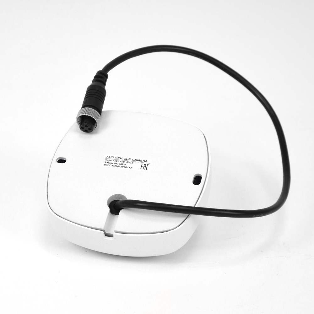 AHD-відеокамера вулична 2 Мп ATIS AAD-2MIRA-B3/2,8 (Audio) з вбудованим мікрофоном для системи відеонагляду в автомобілі Київ - фото 2