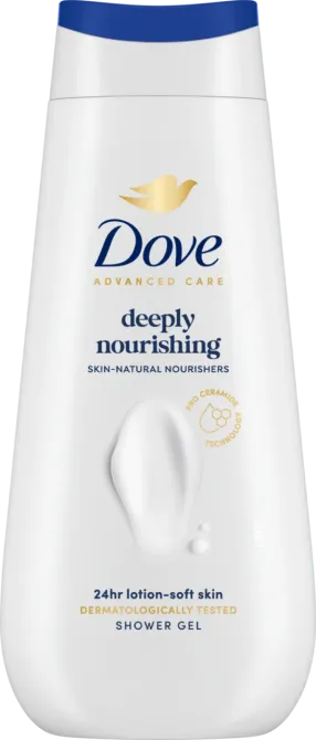Dove гель для душа глубокое питание и увлажнение 225 мл Киев - изображение 1