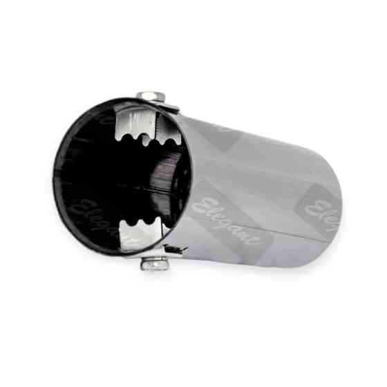 Насадка глушник хром d 51мм, l 155мм, зовнішні 51мм (0506) Elegant на Мукачево