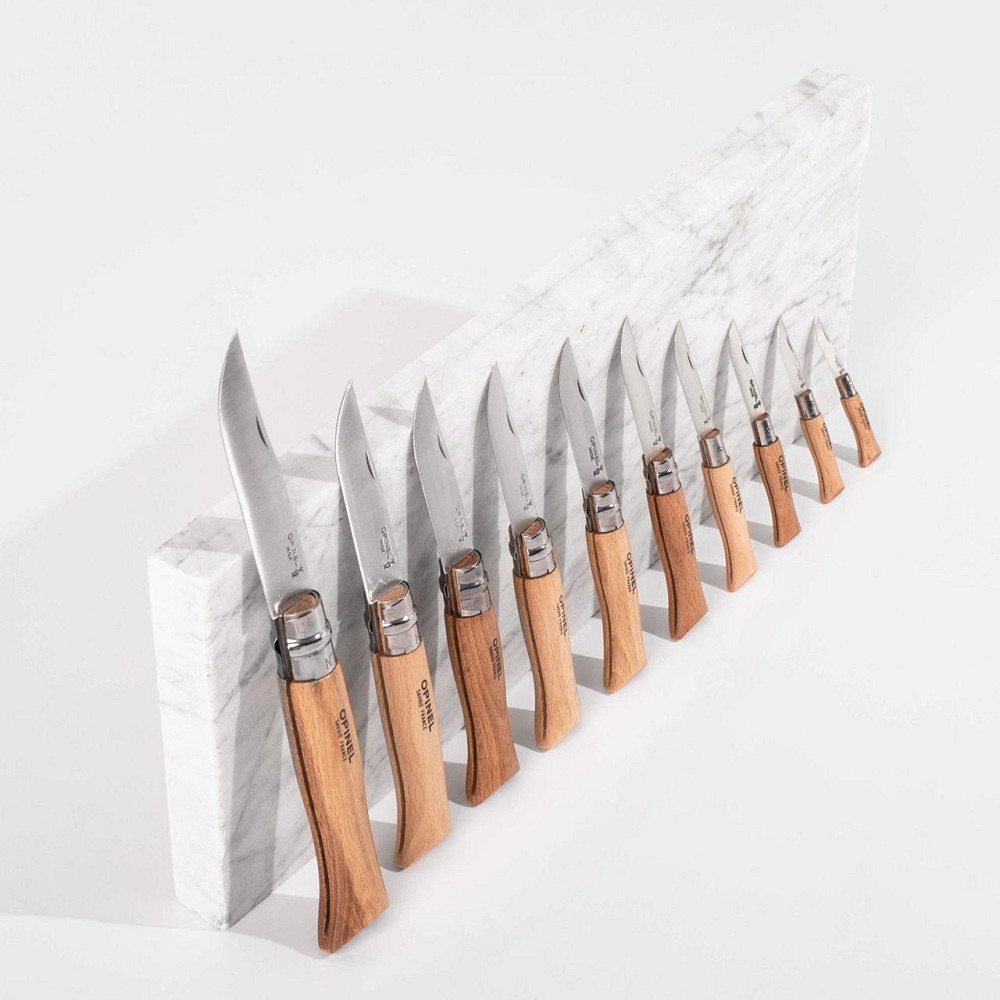 Универсальный Набор Ножей 10 штук в деревянной коробке Opinel 