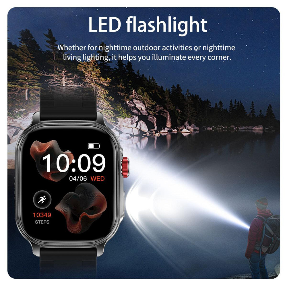 Розумний смарт-годинник Smart Energy Sakura Steel (2 ремінці) Рожевий Київ - фото 6