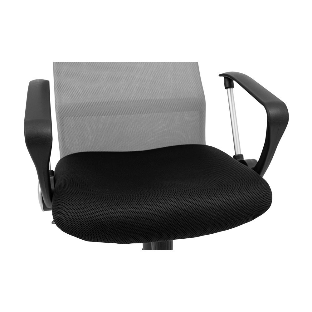 Офисное кресло руководителя Ultra M1 Tilt Черно-серый Киев - изображение 8