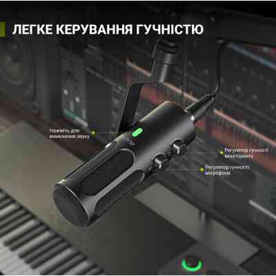 Микрофон Fifine Tank 3 USB/XLR Black (Tank3) Винница