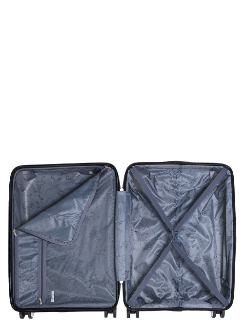 Чемодан полипропиленовый SNOWBALL MADISSON 33703 средний 66 см белый Киев - изображение 10