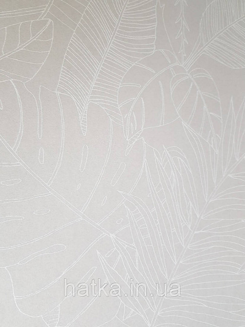 Шпалери флізелінові Khroma LAV201 LA VIE EN ROSE бежеві гілки листя білі Київ - фото 2