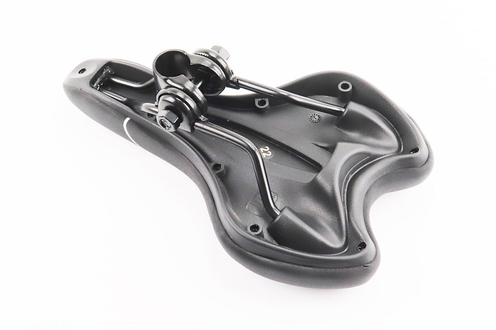 Сидіння MTB 270x160мм, чорно-біле CRO-2503 Київ - фото 2