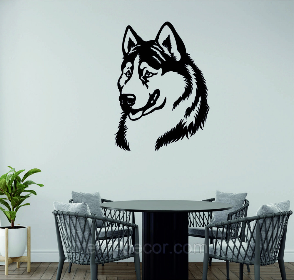 Декоративное настенное Панно «Хаски» , Декор на стену Киев - изображение 4