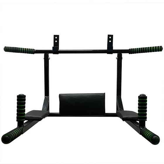 Турнік-бруси настінний "Iron" NE-TR-3B 3 в 1 з м'якими ручками чорний Вінниця