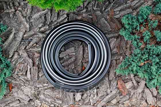 Шланг садовий Tecnotubi Euro Guip Black для поливу діаметр 1 дюйм, довжина 25 м (EGB 1 25) Харьков