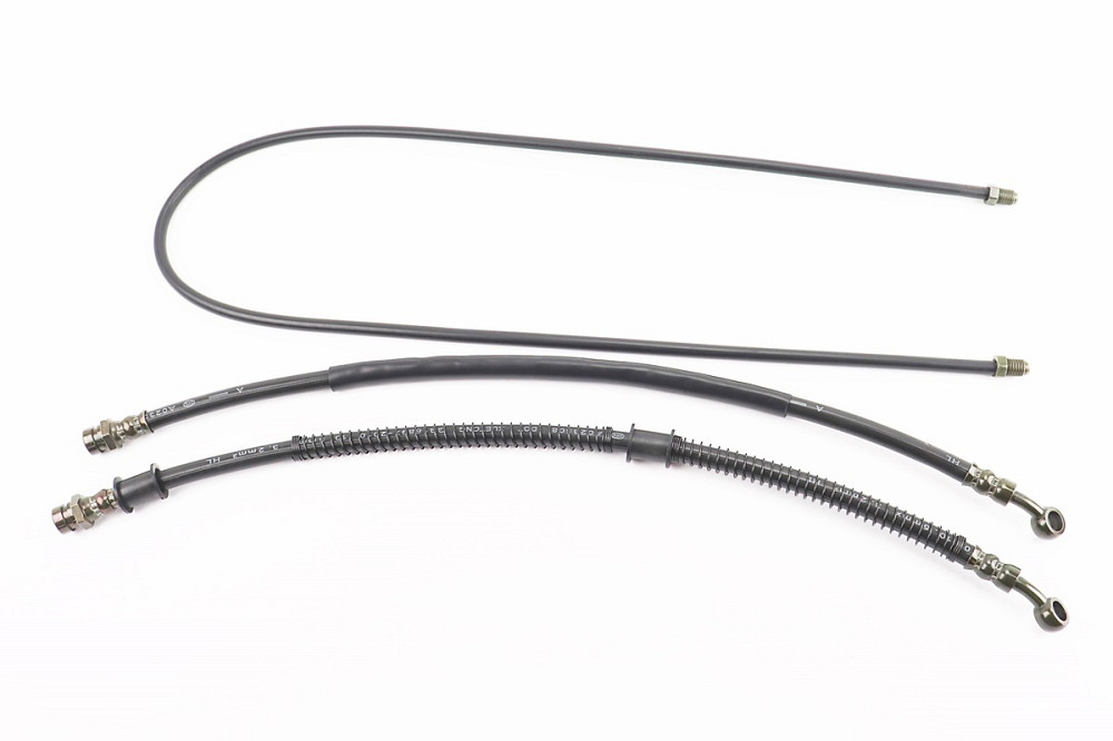 Шланг гальмівний задній в зборі 210см (під болт-штуцер 10/10мм) Київ - фото 1