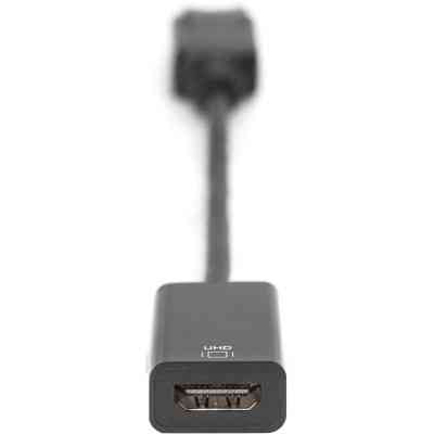 Перехідник DisplayPort to HDMI (M/F) Ultra HD active Digitus (AK-340415-002-S) Вінниця