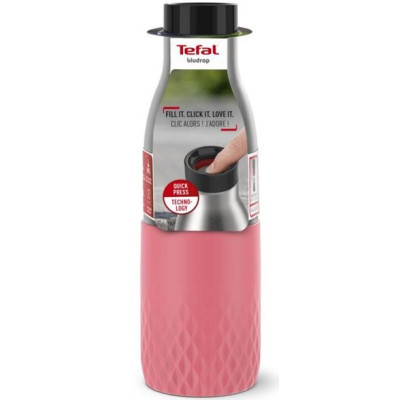 Термочашка Tefal Bludrop 500 мл Рожева (N3110810) Винница - изображение 1