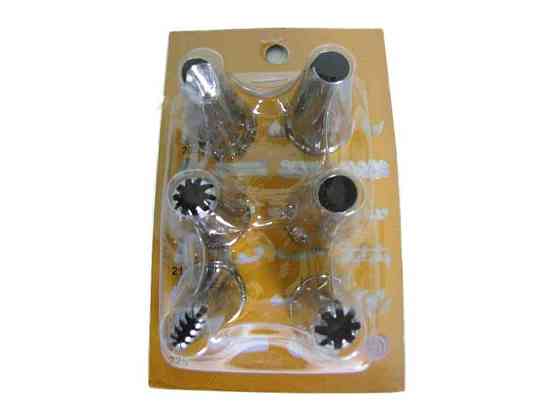 Насадки кондитерські 6шт на планшеті VT6-15284 13142 ТМ VITOL Solmir Київ