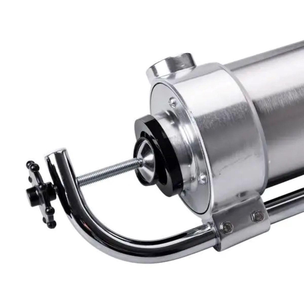 Вертикальний шприц для ковбаси 2,5 л з нержавіючої сталі шприц ковбасний 4 насадки 16788-6 Київ - фото 10