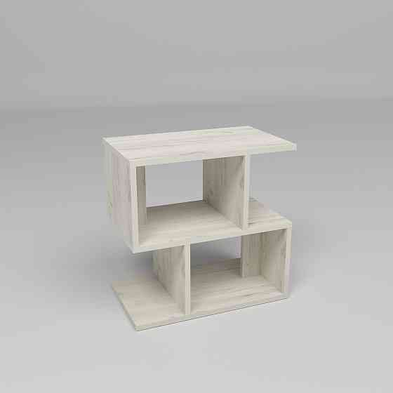 Тумба прикроватная S-1, Дуб Крафт Білий, 500/300/500 Львов