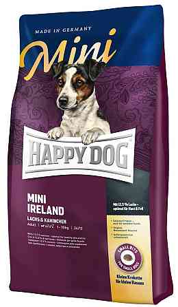 Happy Dog Mini Irland корм для собак дрібних порід з лососем і кроликом 10 кг Вінниця