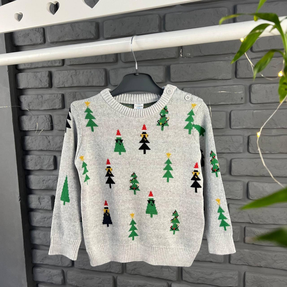 Дитяча Кофта LC Waikiki Світло-Сіра 18-24міс (86-92см) пакунок малюка Киев - изображение 1