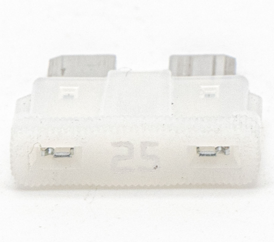 Mercedes-Benz  N000000004207 Запобіжник C-25A-S 25A білий прозорий CLS C219 E-class W211 ML W164 C-Class W205 C-class W203 CLK Coupe C209 Одеса
